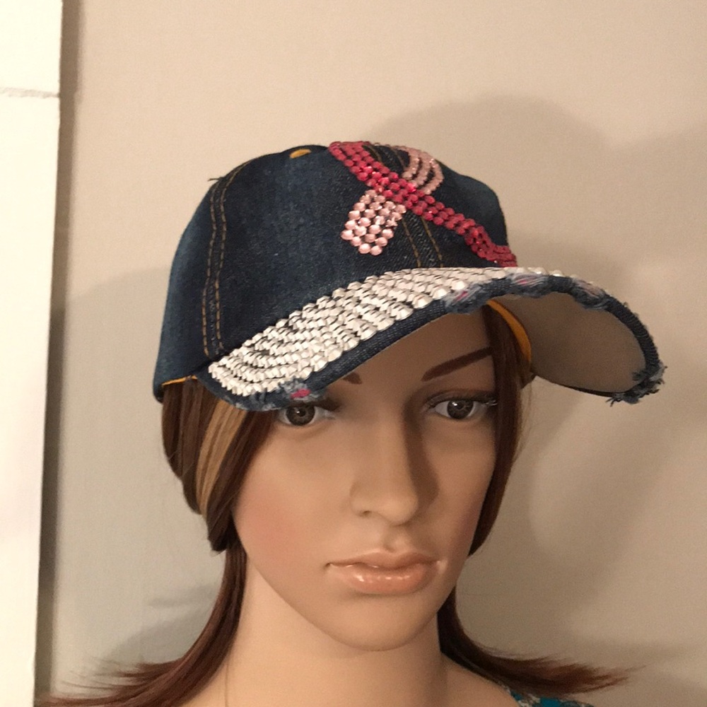 Cancer awareness hat. - Picture 5 of 6